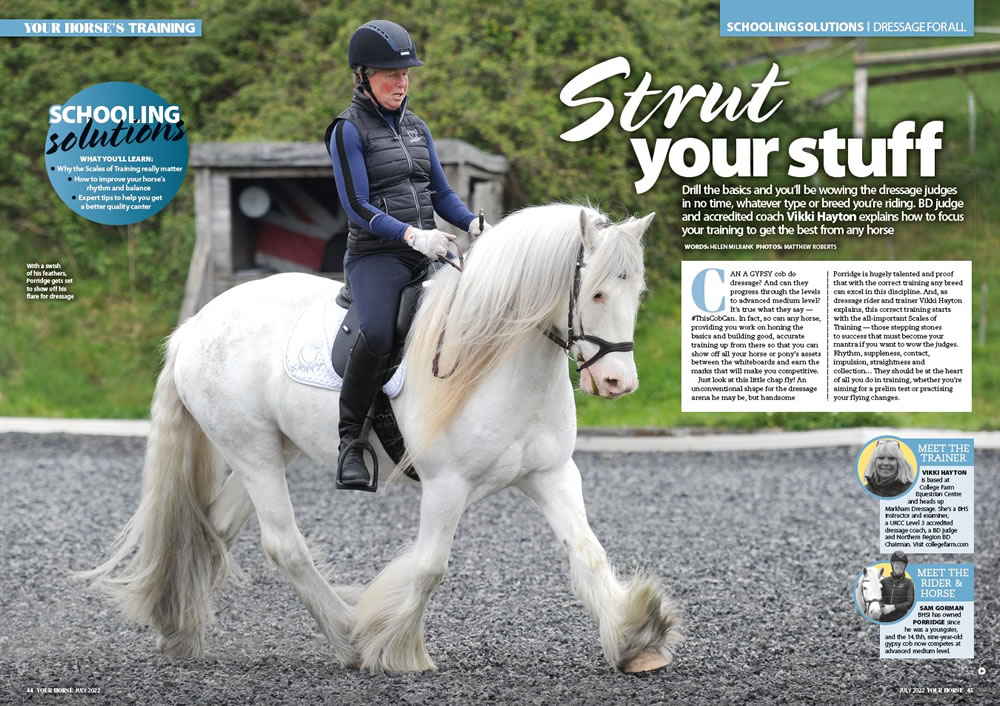 Your Horse Magazine Training – Schooling Solutions